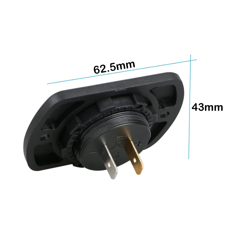 ولت متر خودرویی روپنلی DC پیچ خور قرمز ولت متر خودرویی روپنلی DC پیچ خور قرمز