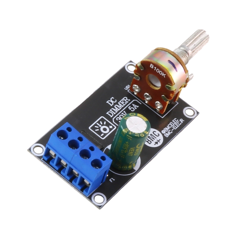 کنترلر دور موتور DC مدل LM555 متغیر 30v جریان 5A