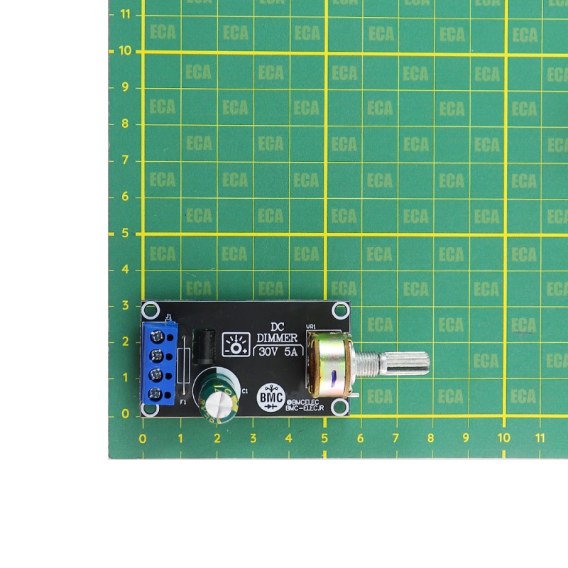 کنترلر دور موتور DC مدل LM555 متغیر 30v جریان 5A