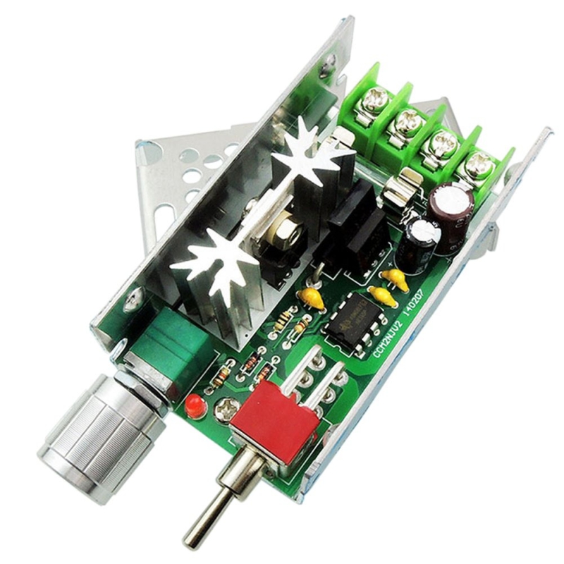 کنترلر دور موتور DC - خروجی PWM متغیر 12v-40v جریان 5A مدل CCM2NJ