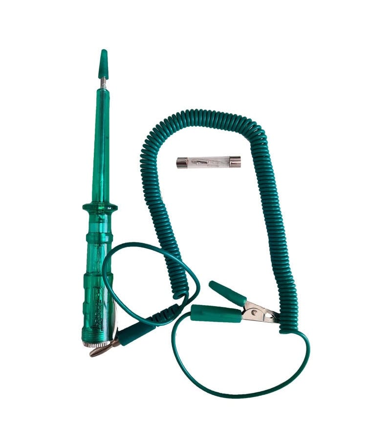 تستر لامپ و فیوز خودرو مجهز به تشخیص منفی و مثبت ولتاژ DC باتری اسکای SKY مدل ST-4601 تستر لامپ و فیوز خودرو مجهز به تشخیص منفی و مثبت ولتاژ DC باتری اسکای SKY مدل ST-4601