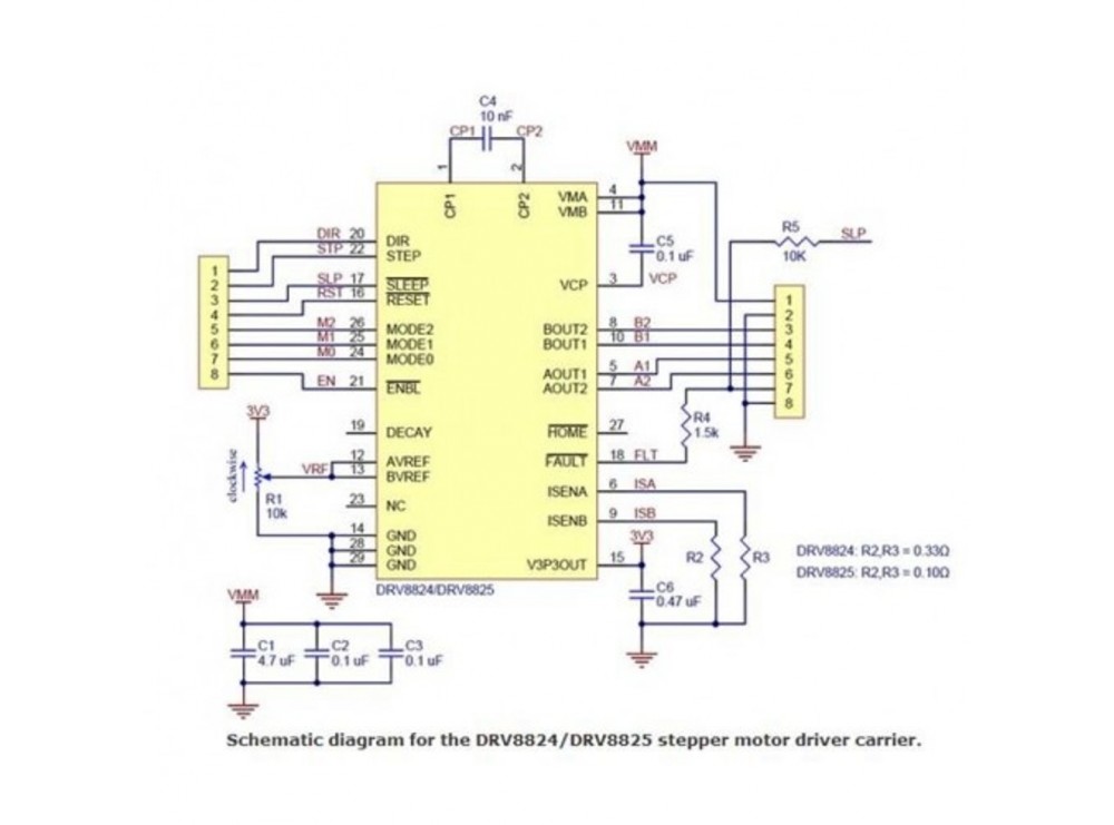 درایور استپر موتور DRV8825 ویژه پرینتر سه بعدی