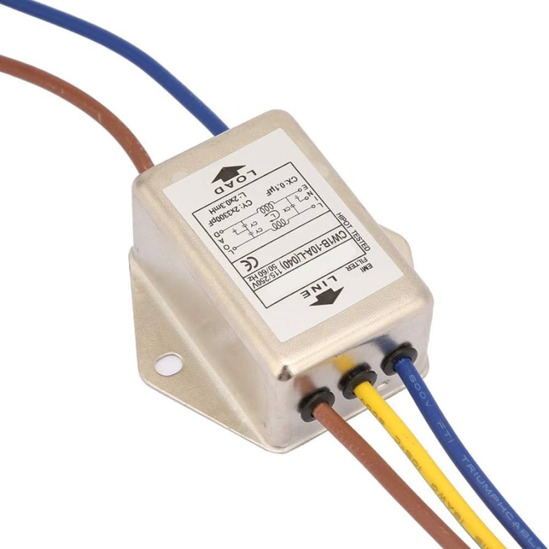 ماژول فیلتر EMI فلزی مدل CW1B-10A-L