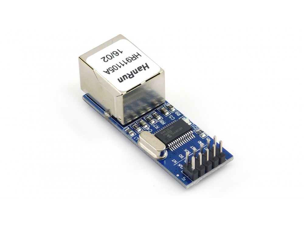 ماژول شبکه ENC28J60 مدل مینی