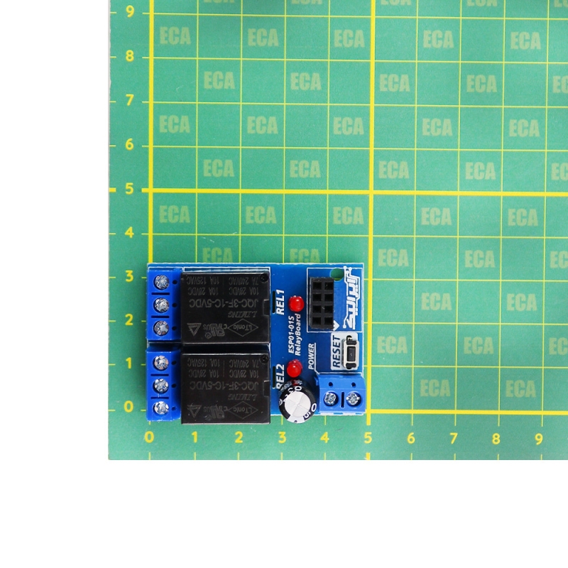 برد توسعه ماژول ESP8266 دو رله 5 ولت مخصوص هوشمند سازی ایرانیک برد توسعه ماژول ESP8266 دو رله 5 ولت مخصوص هوشمند سازی ایرانیک