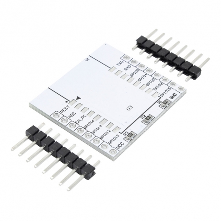 برد کمکی چیپ وایفای ESP8266 مناسب برای ماژول های ESP-07 / ESP-08 / ESP-12 برد کمکی چیپ وایفای ESP8266 مناسب برای ماژول های ESP-07 / ESP-08 / ESP-12