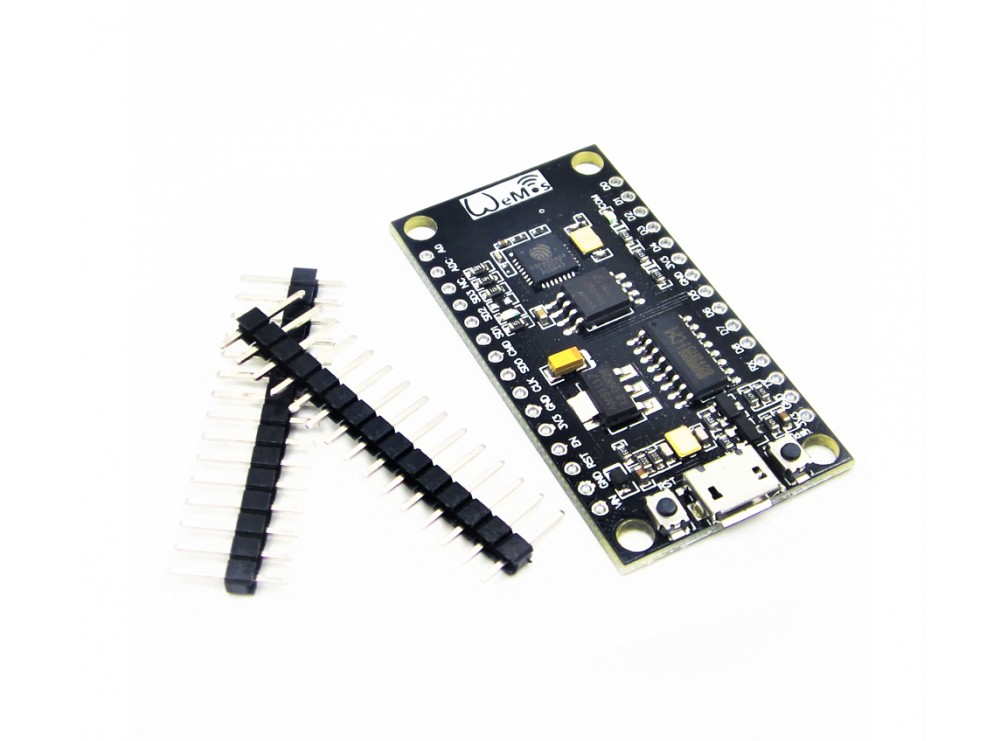 برد توسعه ESP8266 WEMOS باحافظه 32M برد توسعه ESP8266 WEMOS باحافظه 32M