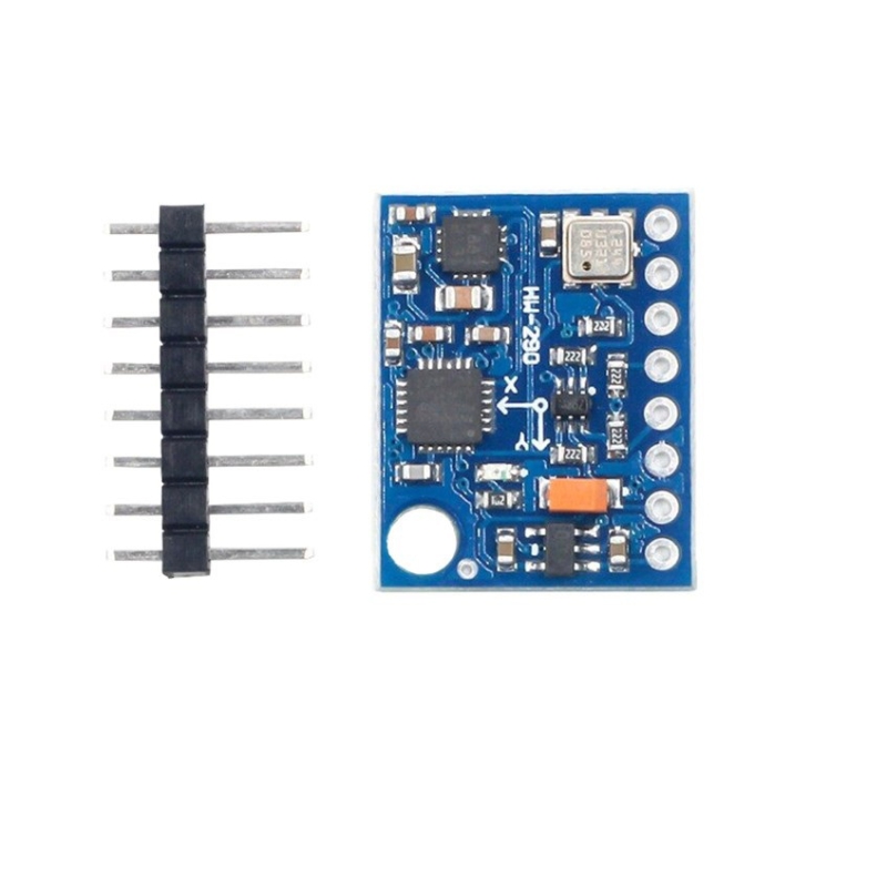 ماژول ژیروسکوپ - زاویه سنج-قطب نما-فشار سنج GY-87