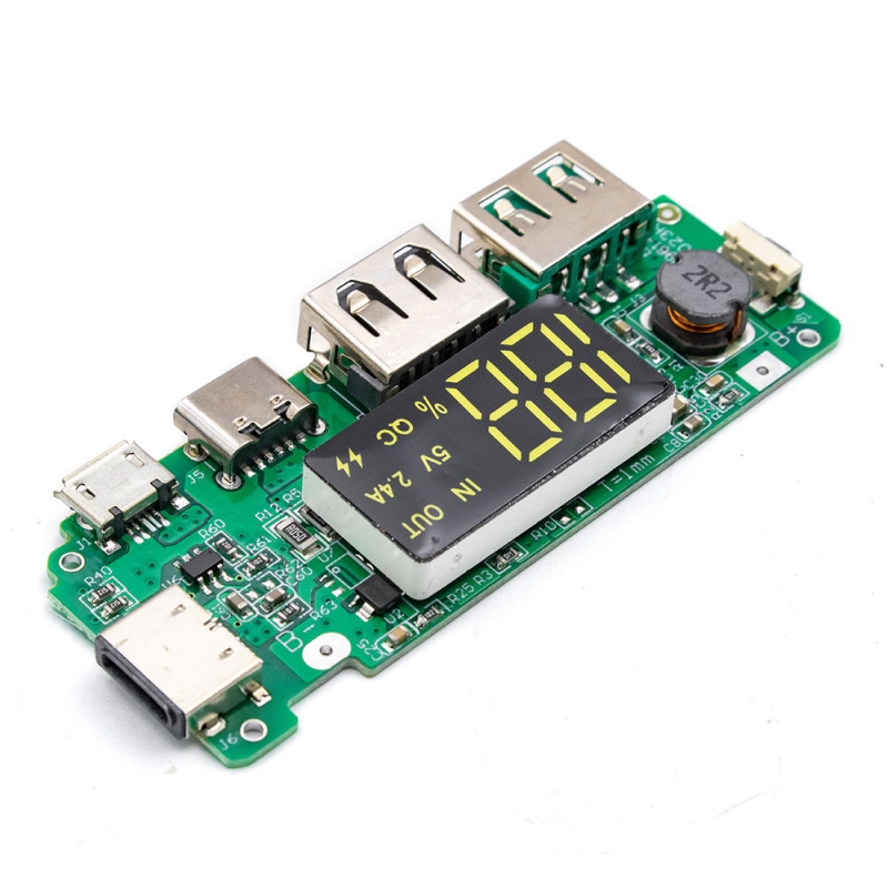 ماژول ساخت پاوربانک دارای نمایشگر H961