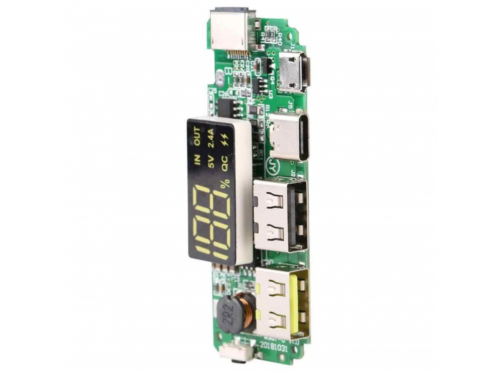 ماژول ساخت پاوربانک دارای نمایشگر H961