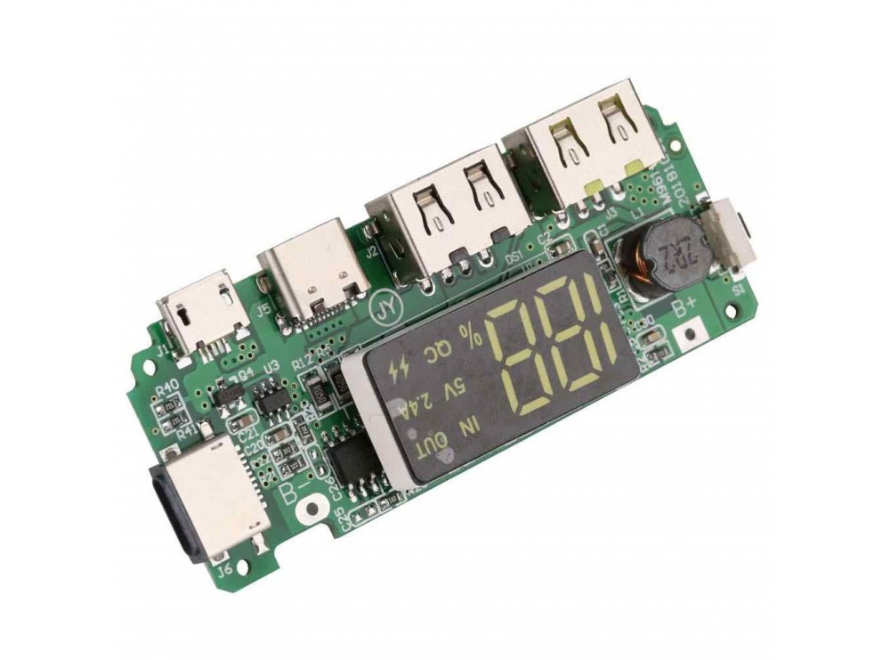 ماژول ساخت پاوربانک دارای نمایشگر H961