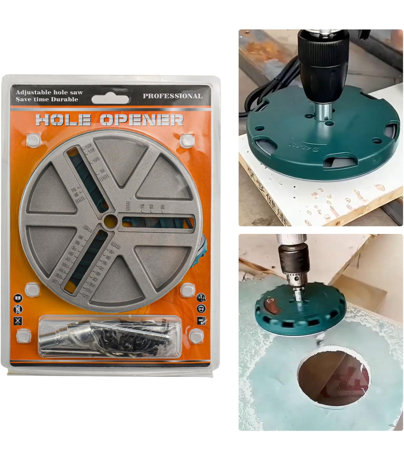 گردبر متغیر کاسه ای HOLE OPENER