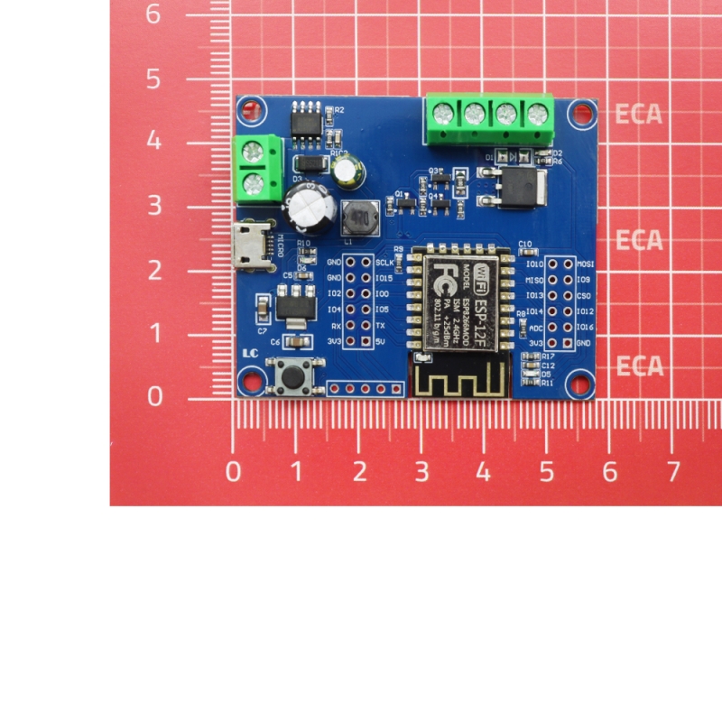 ماژول IOT مبتنی بر ESP-12F با قابلیت کنترل از طریق شبکه WIFI با خروجی CMOS