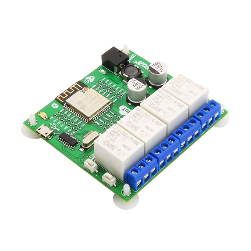 برد کاربردی صنعتی چهار رله IOT بر اساس ماژول ESP32