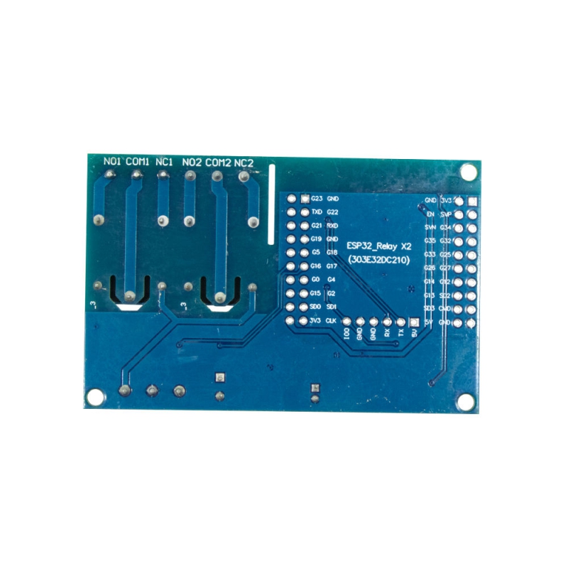 ماژول رله IOT دو کاناله با قابلیت کنترل از طریق شبکه WIFI مبتنی بر ESP-32