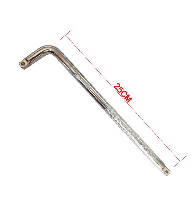 دسته بکس L ال شکل درایو 3/8 اندازه 30 سانت دیانکو مدل L30 دسته بکس L ال شکل درایو 3/8 اندازه 30 سانت دیانکو مدل L30