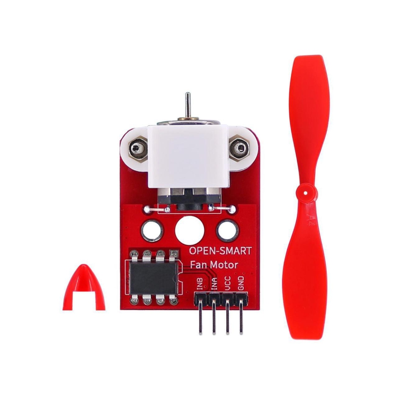 ماژول درایور موتور L9110 به همراه پره و موتور