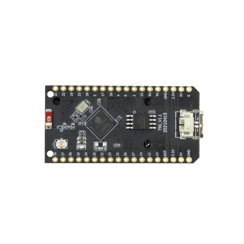 برد توسعه LILYGO ESP32 ورژن 3 با نمایشگر 0.96 اینچ OLED دارای هسته وایفای و بلوتوث