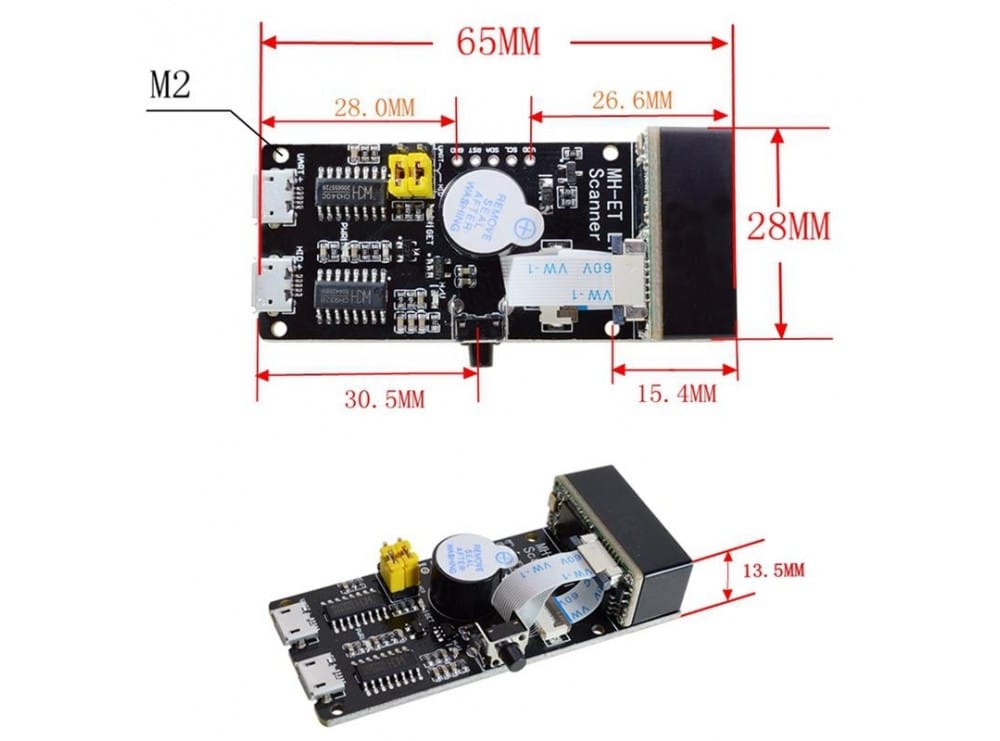 ماژول اسکنر بارکد - بارکدخوان MH-ET LIVE V3.0
