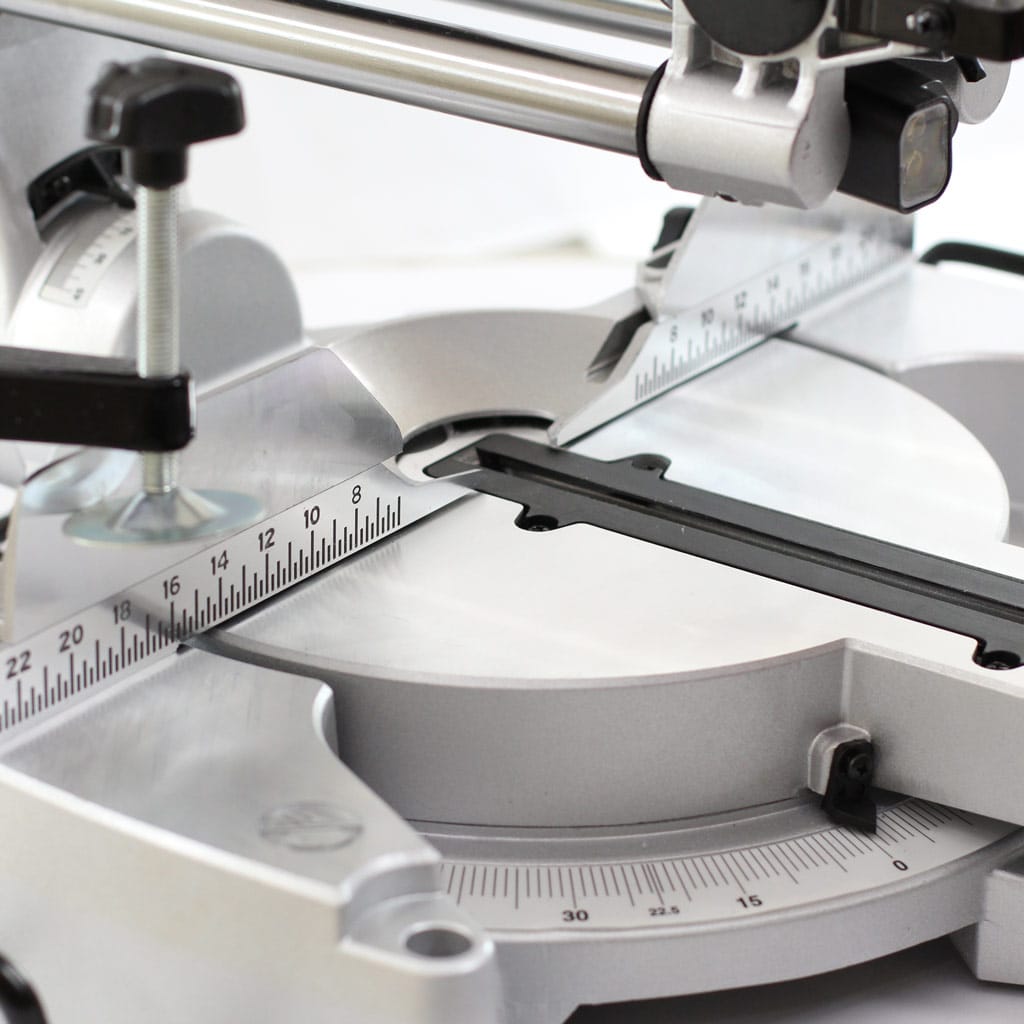 اره فارسی بر ۲۵۵ میلیمتر اسلایدی دو طرفه ۲۰۰۰ وات لیزری محک MS-255/340