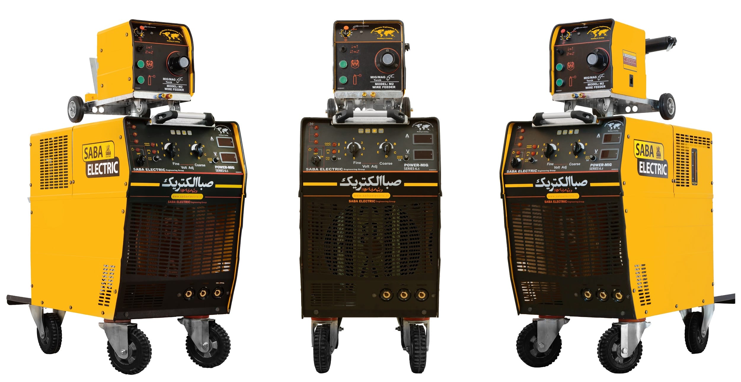 میگ مگ ترانسفورمری آب صبا الکتریک سپاهان مدل POWER-MIG-SERIES 6.5WC میگ مگ ترانسفورمری آب صبا الکتریک سپاهان مدل POWER-MIG-SERIES 6.5WC