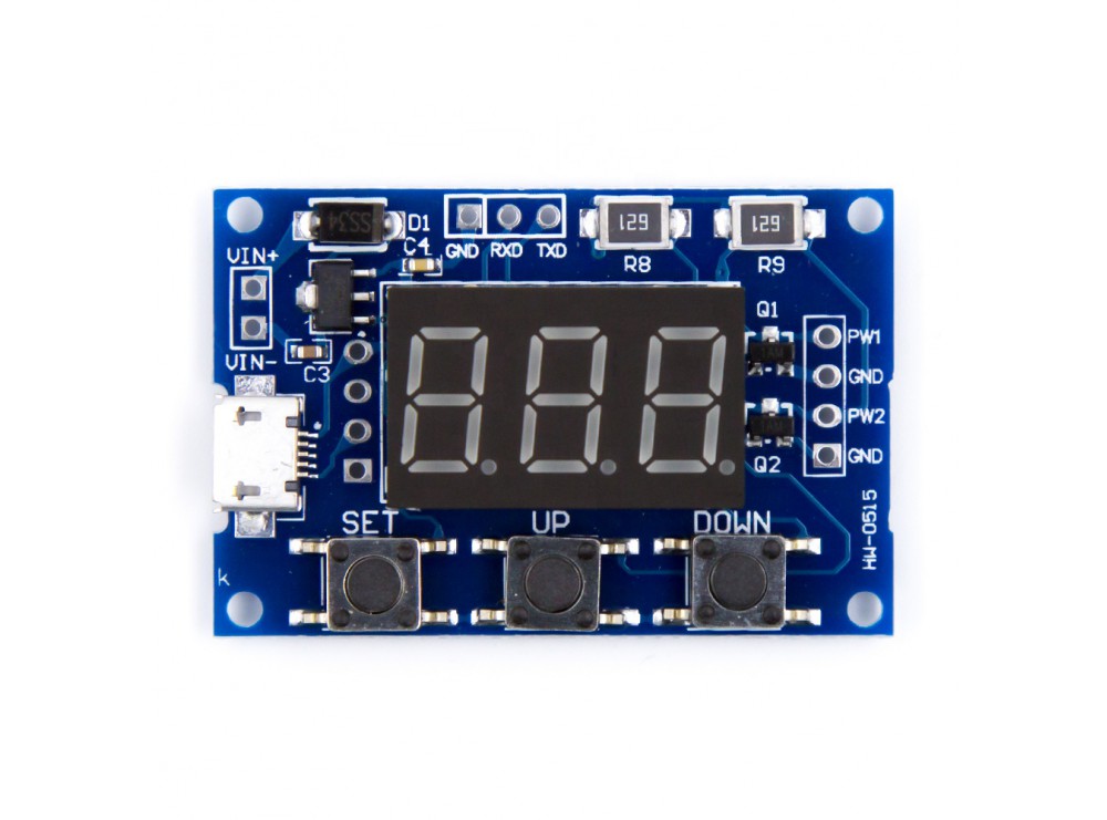 ماژول PWM ژنراتور دو کاناله به همراه نمایشگر