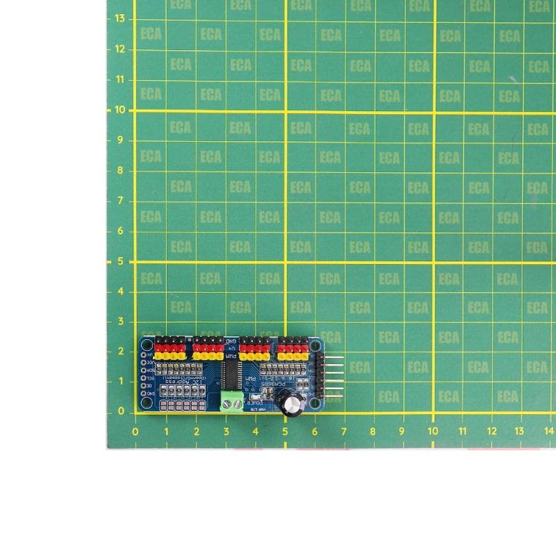 ماژول درایور PWM / سروو 12 بیتی 16 کاناله PCA9685 دارای ارتباط I2C