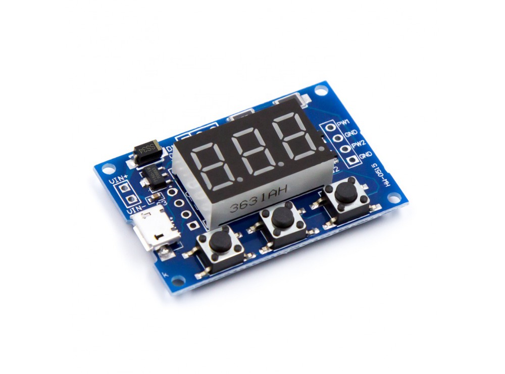 ماژول PWM ژنراتور دو کاناله به همراه نمایشگر