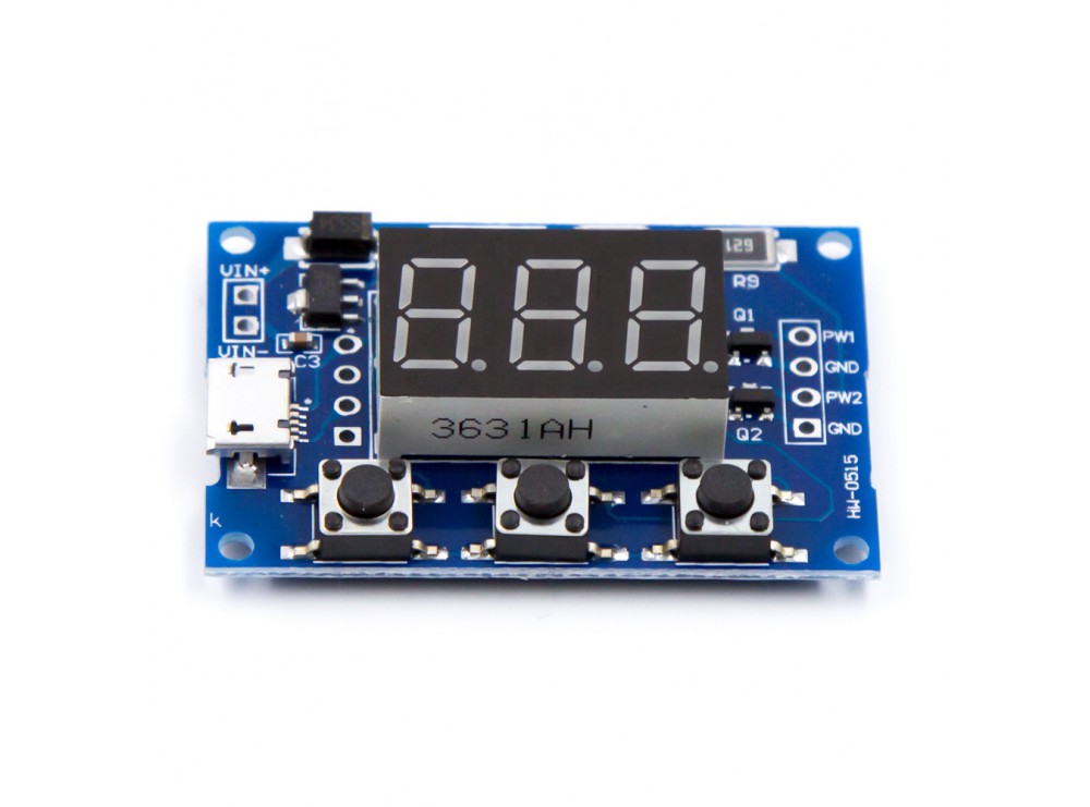 ماژول PWM ژنراتور دو کاناله به همراه نمایشگر