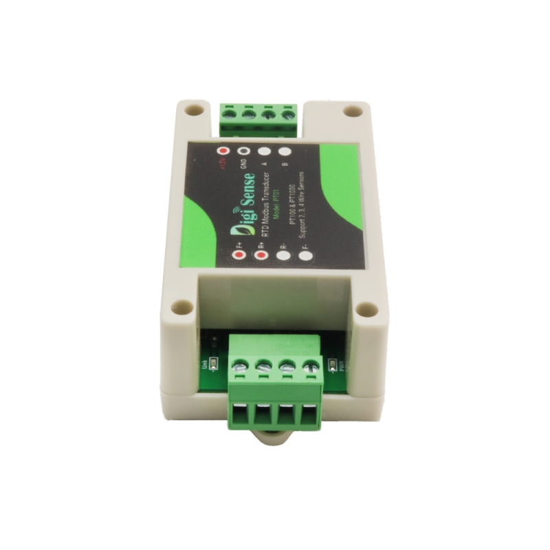 ترانسمیتر دما RTD به مدباس DS-PT01 با سنسور PT100