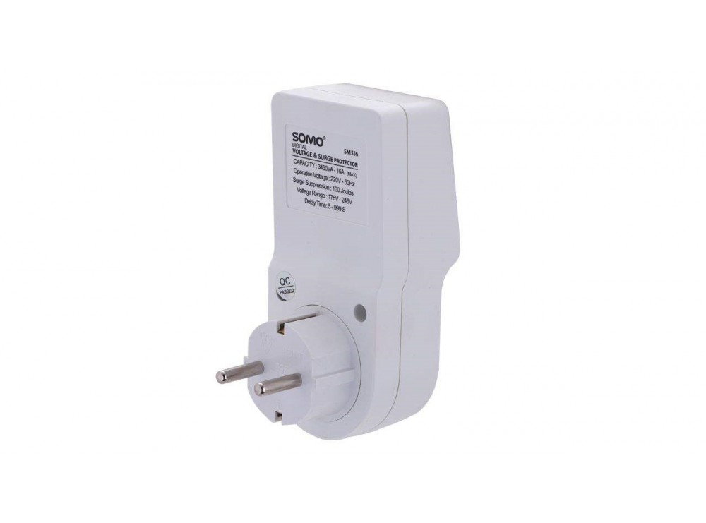 محافظ و نوسان گیر دیجیتال ولتاژ برق سومو SOMO مدل SM516