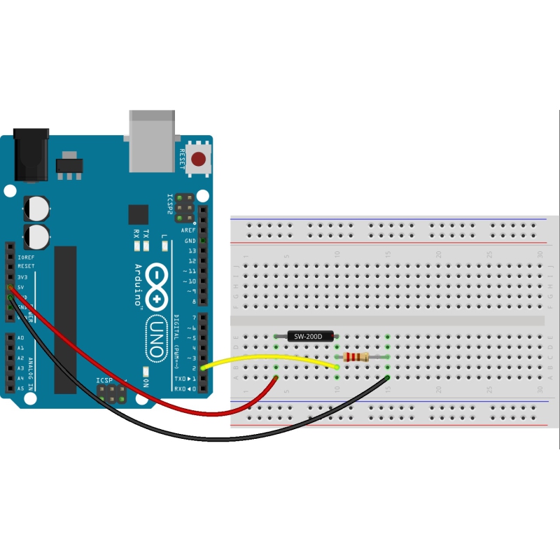 سنسور لرزش و ویبره SW-200D