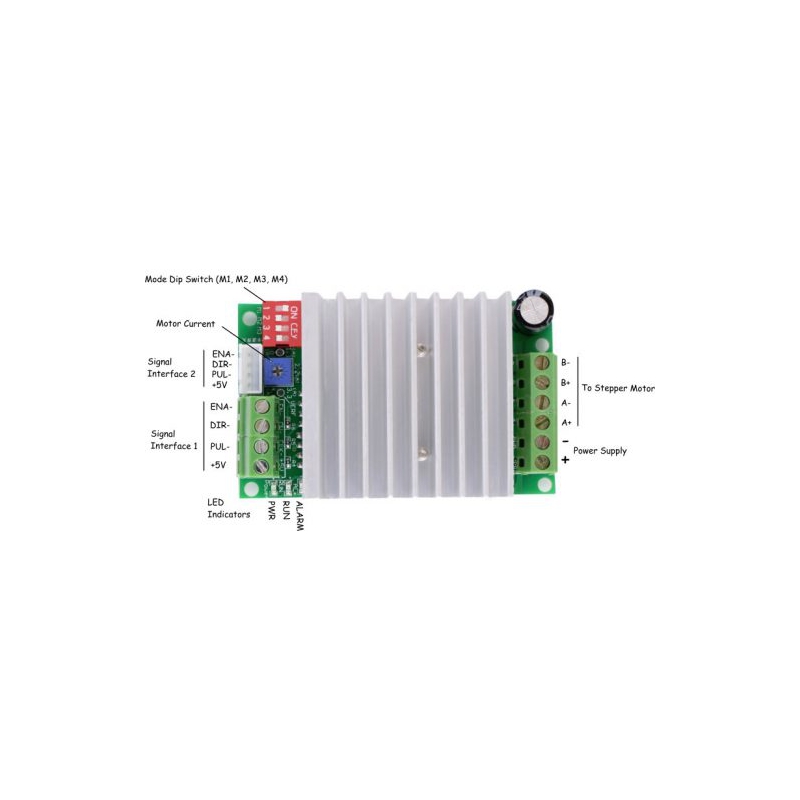 درایور میکرواستپ TB6600 بدون قاب 4.5A