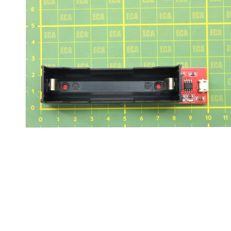 ماژول شارژر باتری لیتیومی TP4056 به همراه جاباتری