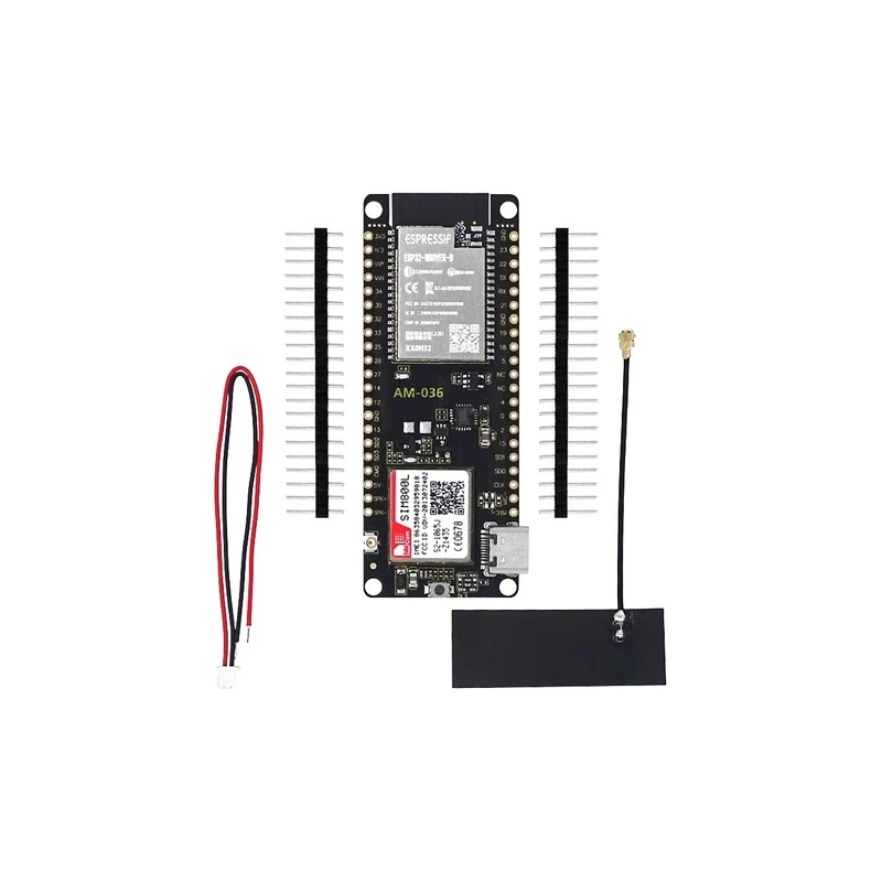 برد توسعه TTGO دارای هسته وای فای ESP32 و Sim800L ورژن 1.4