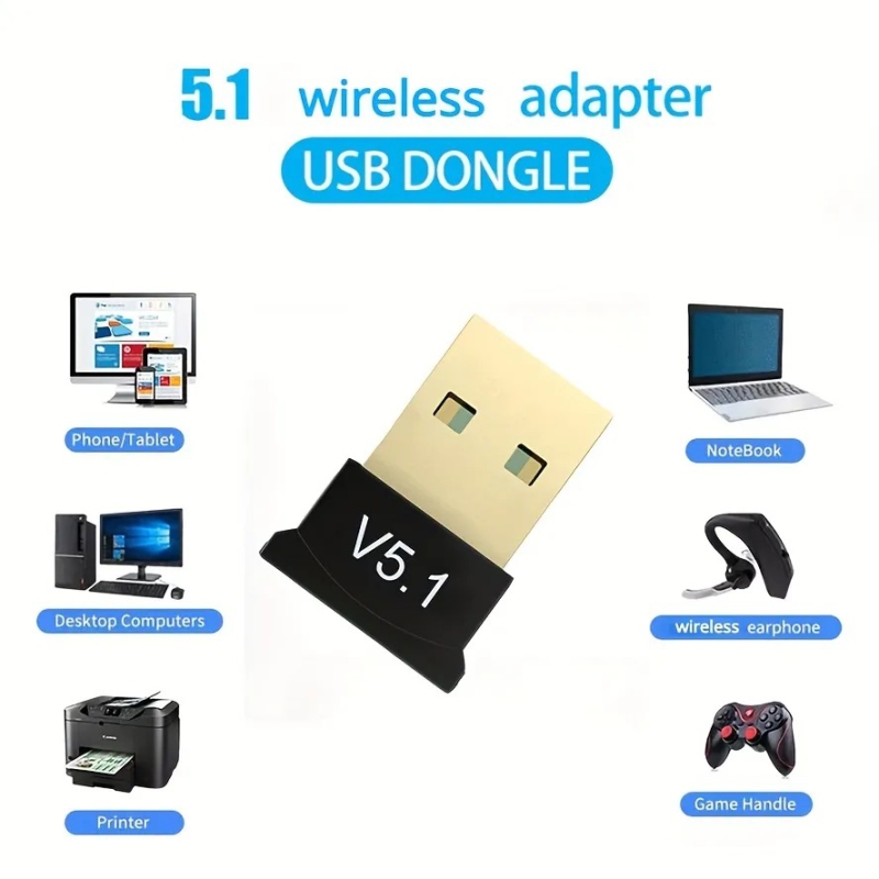 دانگل بلوتوث USB ورژن 5.1 دانگل بلوتوث USB ورژن 5.1