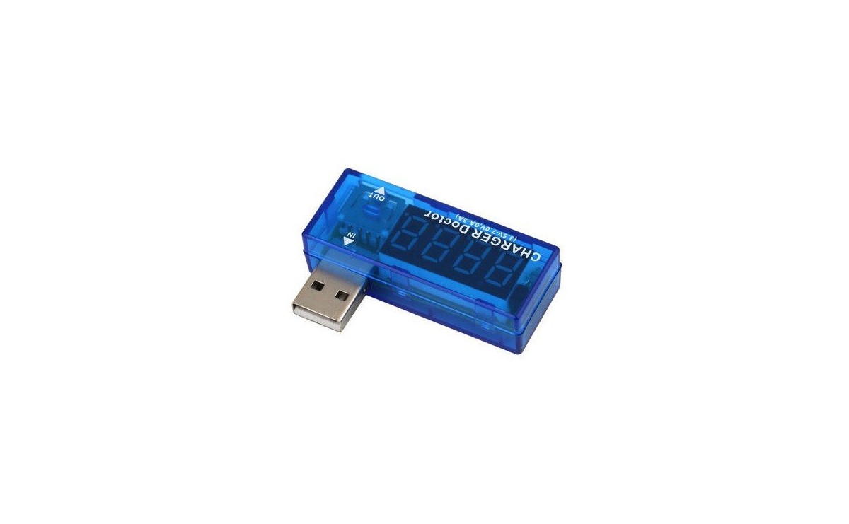 تستر USB TESTER و مانیتورینگ شارژ