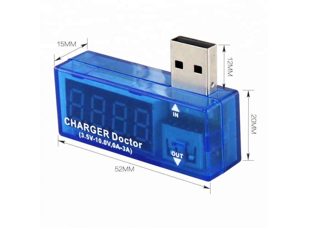 تستر USB TESTER و مانیتورینگ شارژ