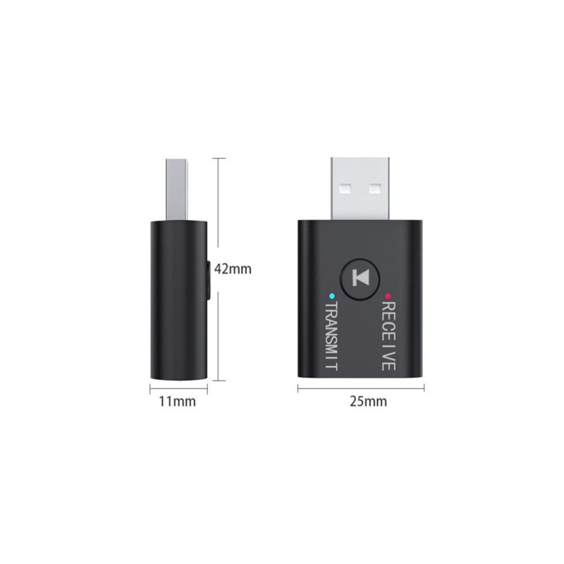 دانگل بلوتوث فرستنده و گیرنده صوتی USB مدل TR6