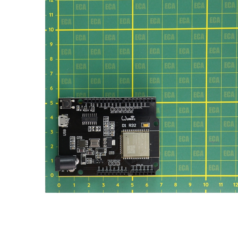 برد آردوینو WeMos D1 با هسته ESP-WROOM-32 دارای بلوتوث و وایفای داخلی