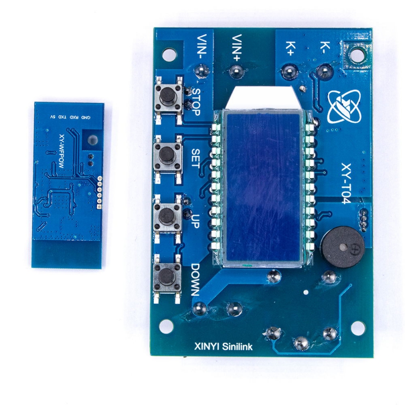 ماژول ترموستات دیجیتال WY-T04 دارای نمایشگر با قابلیت کنترل از راه دور
