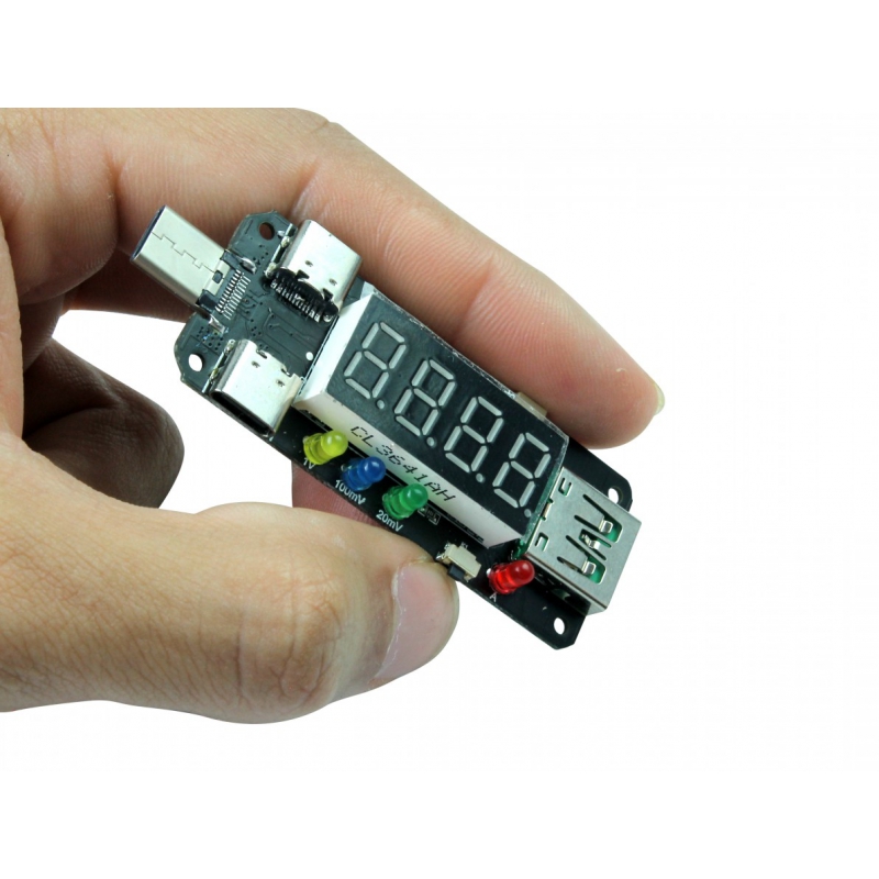 ماژول نمایشگر فست شارژ XY-WPDT با خروجی USB