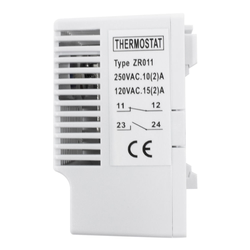 ترموستات گرمایشی سرمایشی ریلی تابلویی ZR-011