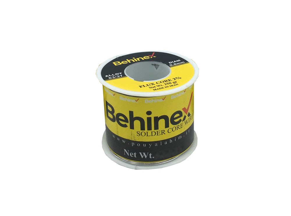 سیم لحیم 0.8mm 100gr مارک بهینکس Behinex