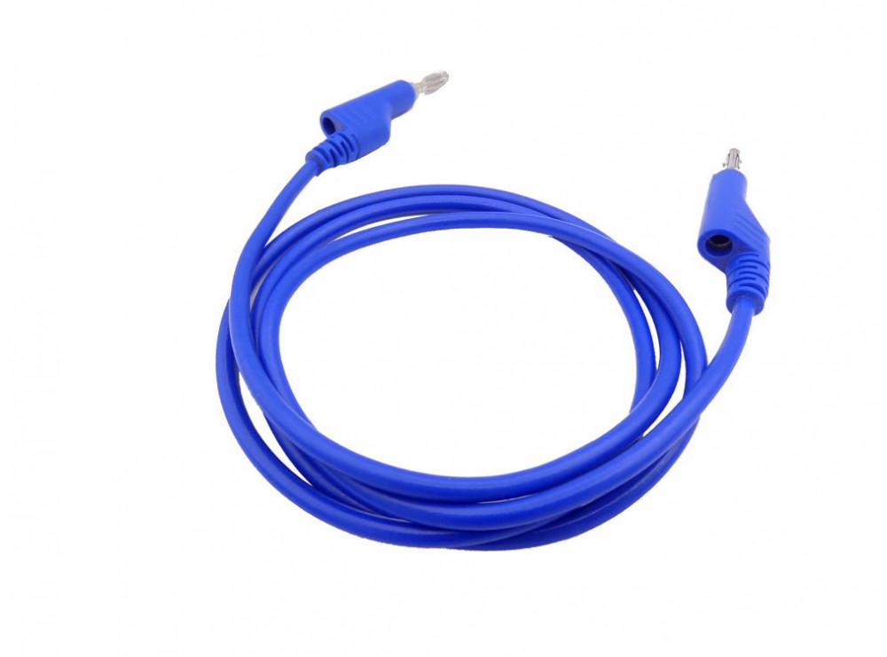 کابل دوسر موزی مرغوب آبی 1 متری