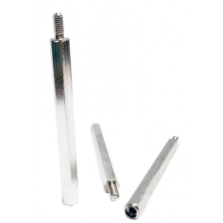 مجموعه 10 عددی اسپیسر فلزی 55mm FM مجموعه 10 عددی اسپیسر فلزی 55mm FM