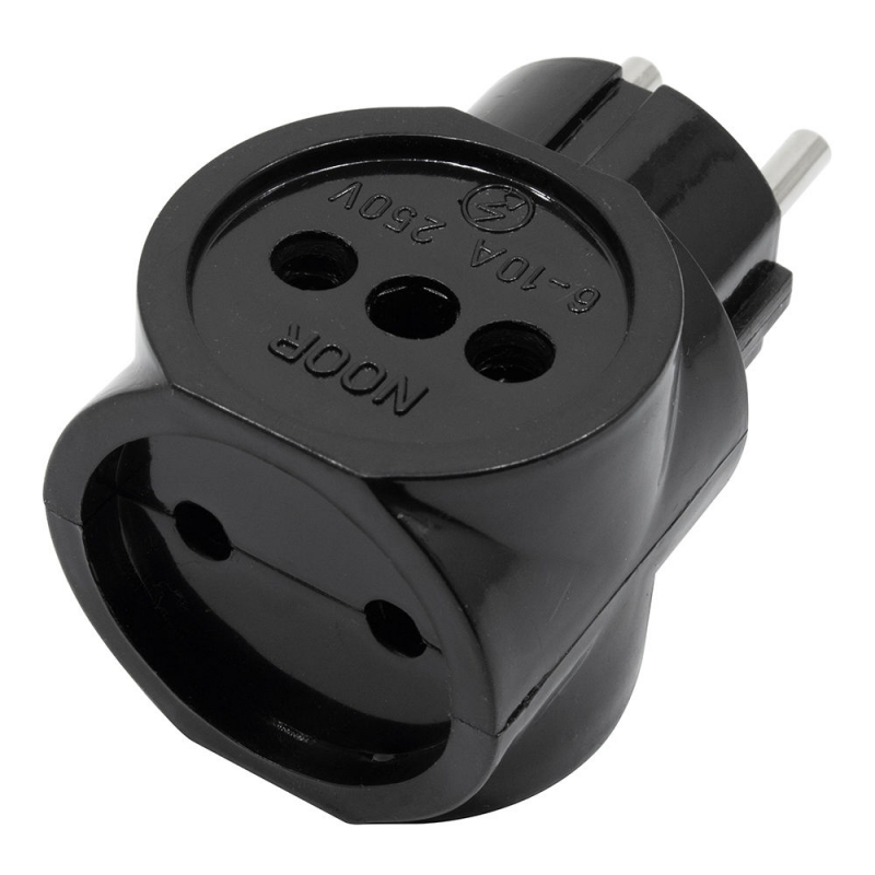 مجموعه 10 عددی سه راهی برق مدل توپی