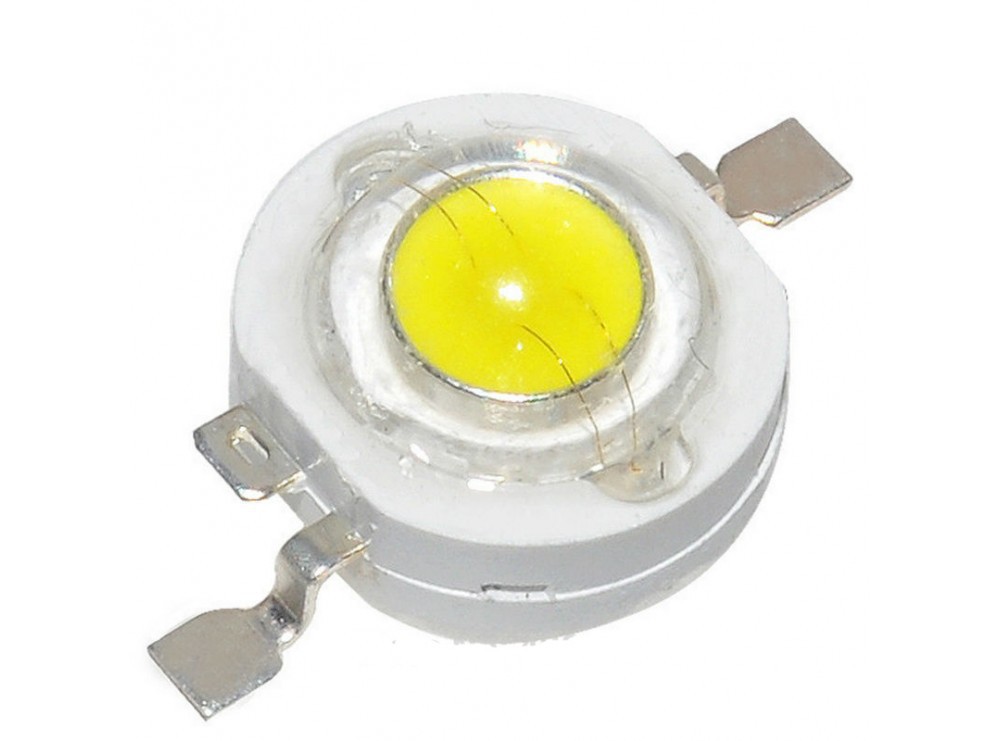 مجموعه 10 عددی پاور LED 1W سفید مهتابی 120- 100 لومن