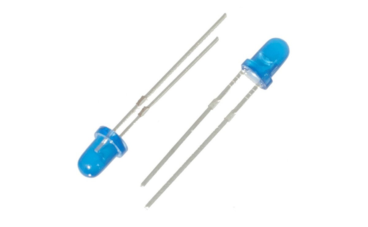 مجموعه 100 عددی LED آبی مات 3mm