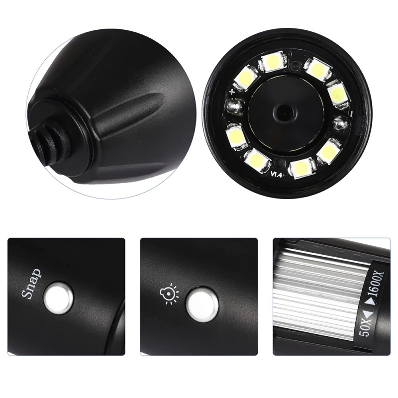 میکروسکوپ دیجیتال 1000X USB Digital Microscope پایه ثابت